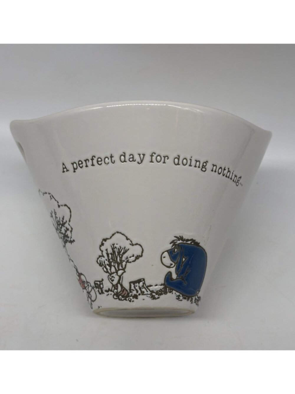 Winnie The Pooh And Friends Sketchbook Eeyore Tigger Piglet Ramen Noodle Bowl